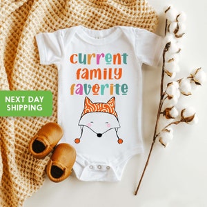 New Family Favorite Funny Baby Onesies Family Favorite Shirt BOHO Hipster Baby Shirt New Baby Shower Gift Kids Shirt Birthday Gift Etsy