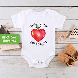 Teacher Onesie®, Baby Gift Teacher ,  Bookworm Onesie®, Cute Teacher Gift , Teachers Pet Onesie®, Teacher&#39;s Assistant