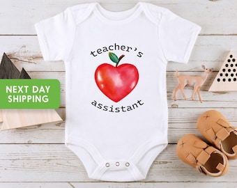 Teacher Onesie®, Baby Gift Teacher ,  Bookworm Onesie®, Cute Teacher Gift , Teachers Pet Onesie®, Teacher&#39;s Assistant