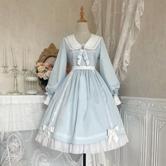 Handmade Lolita Fashion Dress Gothic Costume Princess Dress - Etsy