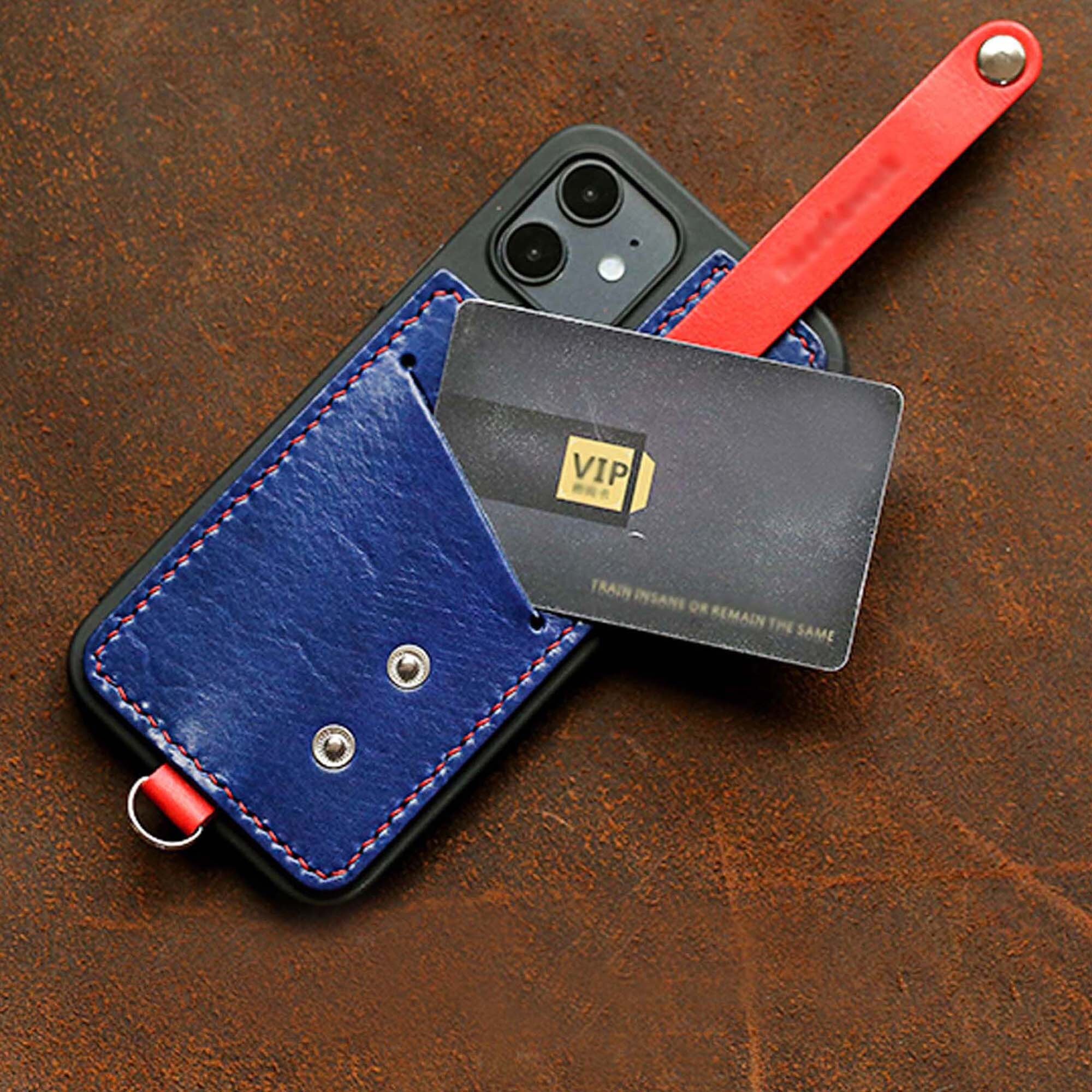 Leather iPhone Case Card Holder Wallet With Phone StandPhone Etsy