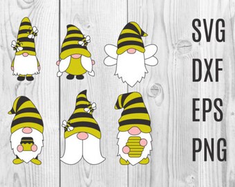 Download Bee Gnomes Svg Etsy