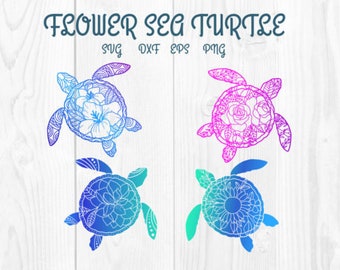 Download Turtle Mandala Svg Etsy