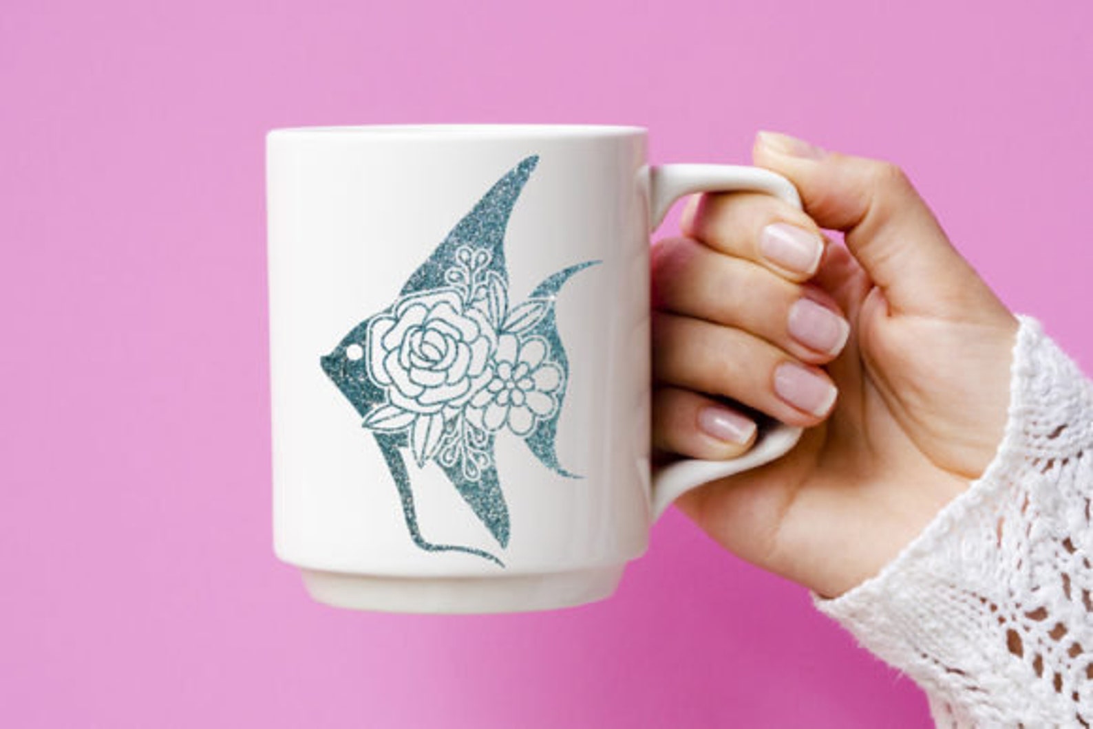 Download Nautical Mandala SVG Bundle Turtle Svg Dolphin Svg Angel Fish | Etsy