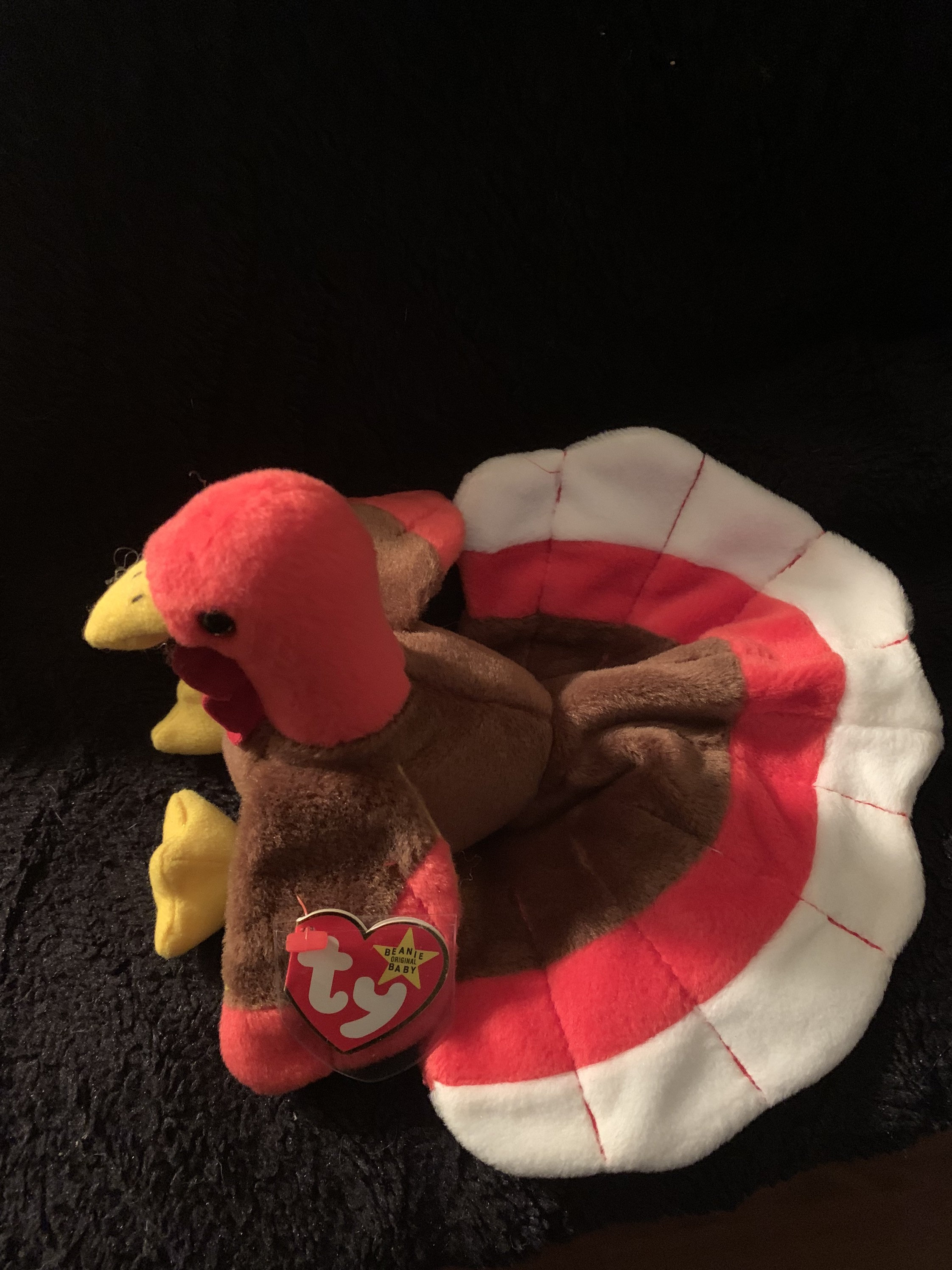 TY Beanie Baby Gobbles 1996 | Etsy