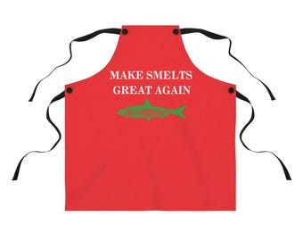 Make Smelts Great Again Apron, Italian Apron, Italian Kitchen, Italian Gift | Italian American, Buon Natale, Italian Cucina
