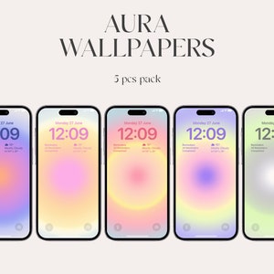 Aura iPhone wallpapers, aesthetic gradient wallpapers, iOS 16, Aesthetic Wallpaper, iPhone 14 pro max, lockscreen, minimal, abstract theme