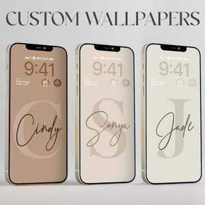 Handy Name Sperrbildschirm (Digitaler Download)