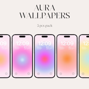 Aura iPhone wallpapers, aesthetic gradient wallpapers, iOS 16, Aesthetic Wallpaper, iPhone 15 pro max, lockscreen, minimal, abstract theme