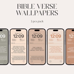 Sfondo versetto della Bibbia, alta risoluzione, iOS 16, sfondo cristiano, download digitale, affermazione, motivazione, citazioni positive, iPhone 14