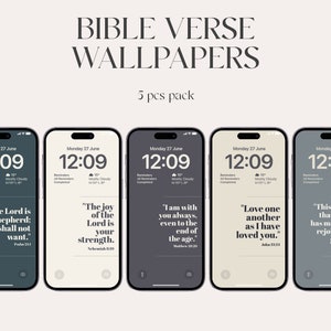 Bibel Vers Wallpaper, hohe Auflösung, iOS 16, Christian Wallpaper, Digital Download, Affirmation, Motivation, Positive Zitate, iphone 14