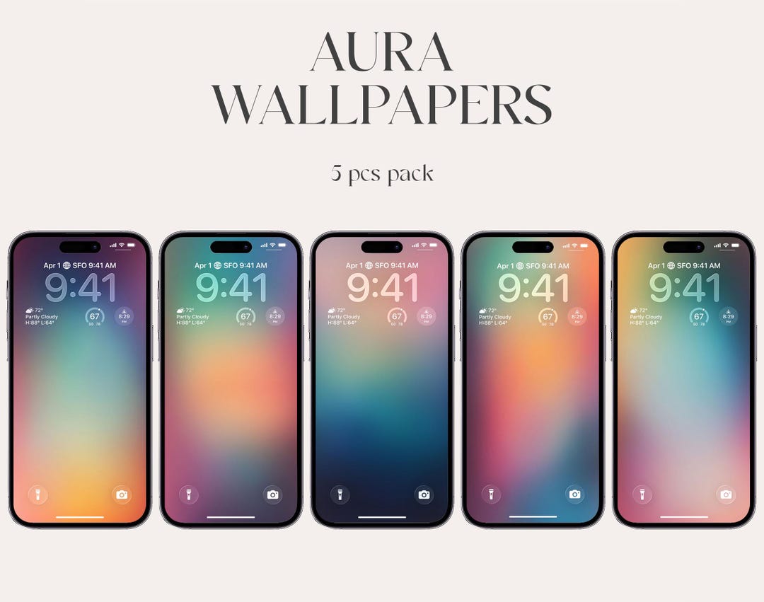 Iphone Gradient Background Gradient iPhone Wallpapers Pack - Minimalist Abstract Backgrounds - 4k ...