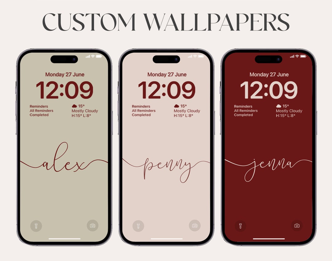 Custom Wallpaper, High Resolution, Ios, Aesthetic Wallpaper, Digital Download, iPhone 14 Pro 
