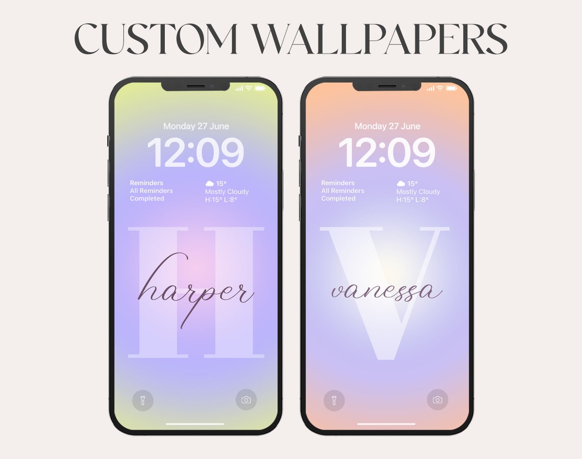 Custom Iphone Wallpaper High Resolution Ios Aesthetic Etsy