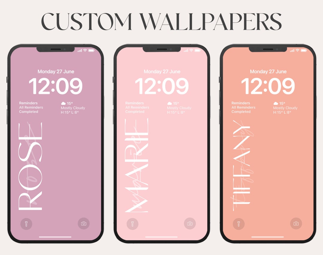 Custom Wallpaper, High Resolution, Ios, Aesthetic Wallpaper, Digital Download, Lockscreen 