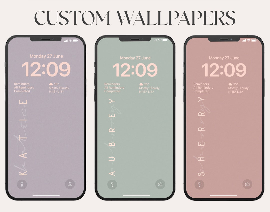 Custom Beige Wallpaper, High Resolution, Grainy Effect, Aesthetic Wallpaper, Digital Download 