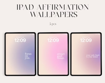 Aura iPad Wallpaper Background, Aesthetic Wallpaper, Instant Download, abstract wallpaper, tablet, ipad pro, ipad air, aesthetic affirmation