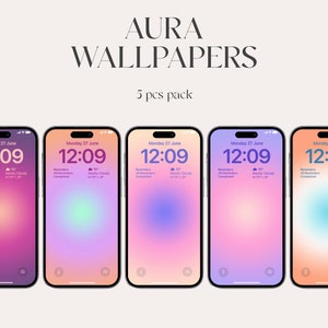 Sfondi Aura per iPhone, sfondi estetici sfumati, iOS 16, sfondo estetico, iPhone 14 pro max, schermata di blocco, minimal, astratto alla moda