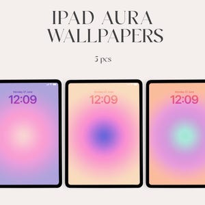 Aesthetic Gradient iPad Wallpaper Background, Aesthetic Wallpaper, Instant Download, abstract wallpaper, tablet, ipad pro, ipad air