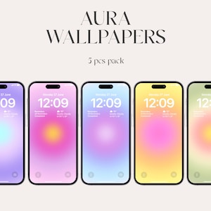 Aura iPhone wallpapers, aesthetic gradient wallpapers, iOS 16, Aesthetic Wallpaper, iPhone 14 pro max, lockscreen, minimal, soft aura 4k