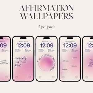 Aesthetic Aura wallpaper, affirmation Wallpaper iPhone, Digital Download, Self-love, Motivation, Positive Quotes, iphone 15 pro max, instant