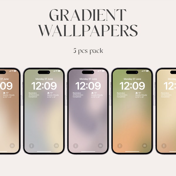 Gradient iPhone wallpapers, grainy wallpapers, iOS 17, Aesthetic Wallpaper, all iPhone models, lockscreen, minimal, abstract grainy