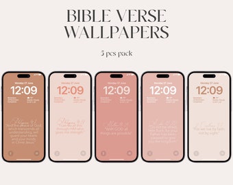 Bible Verse Wallpaper: Christian iOS Affirmations (Digital Download)