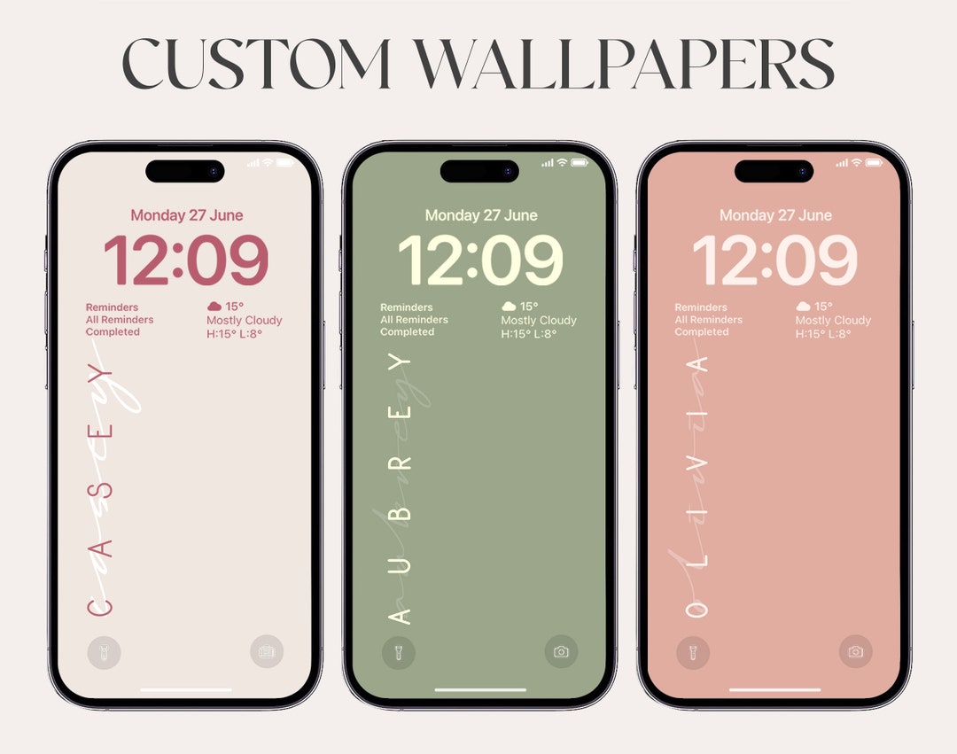 Custom Beige Wallpaper, High Resolution, Grainy Effect, Aesthetic Wallpaper, Digital Download 