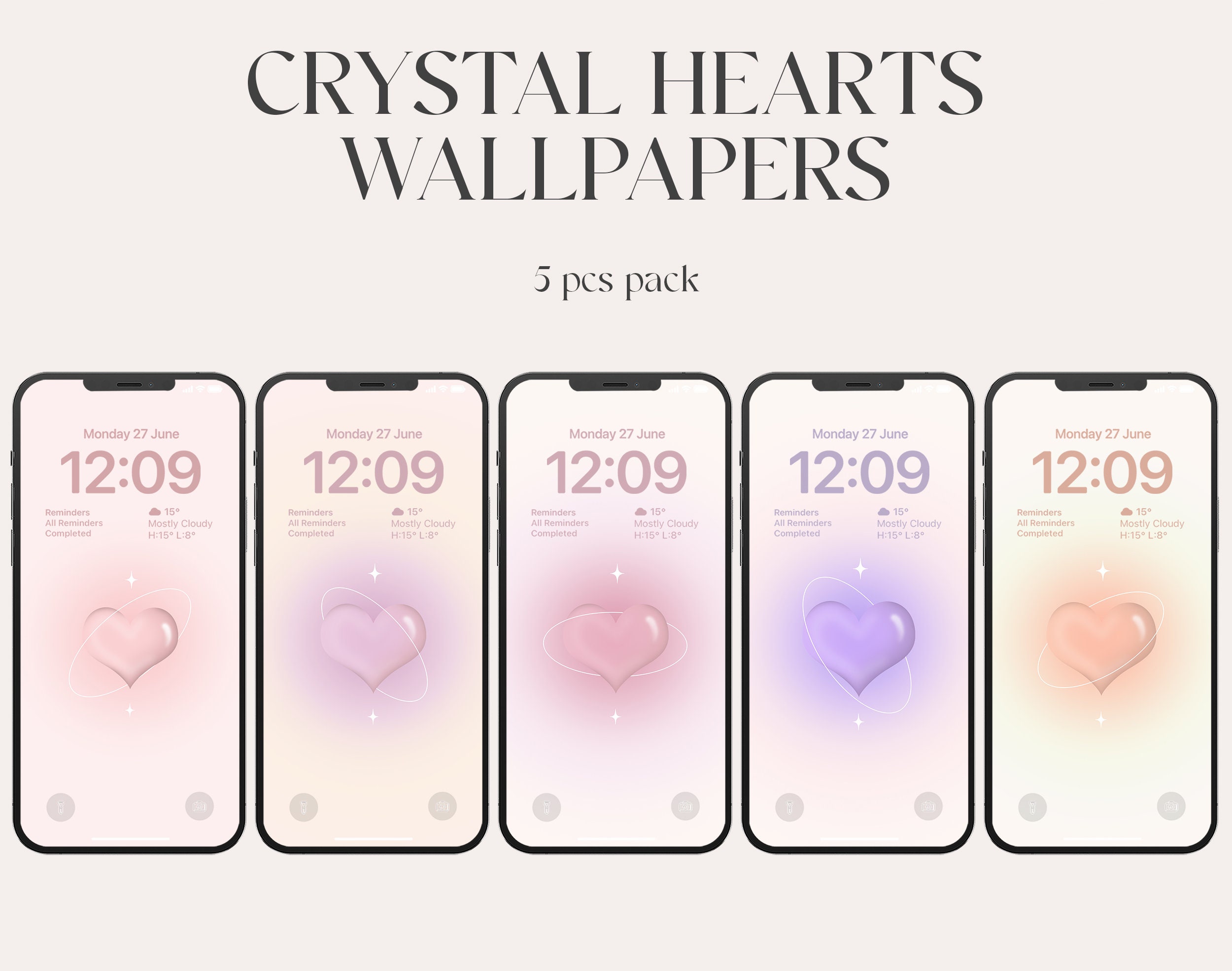 25 Aesthetic Lock Screen Ideas for iOS 16 Wallpapers  Widgets