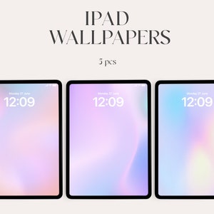Aesthetic Gradient iPad Wallpaper Background, Aesthetic Wallpaper, Instant Download, abstract wallpaper, tablet, ipad pro, ipad air