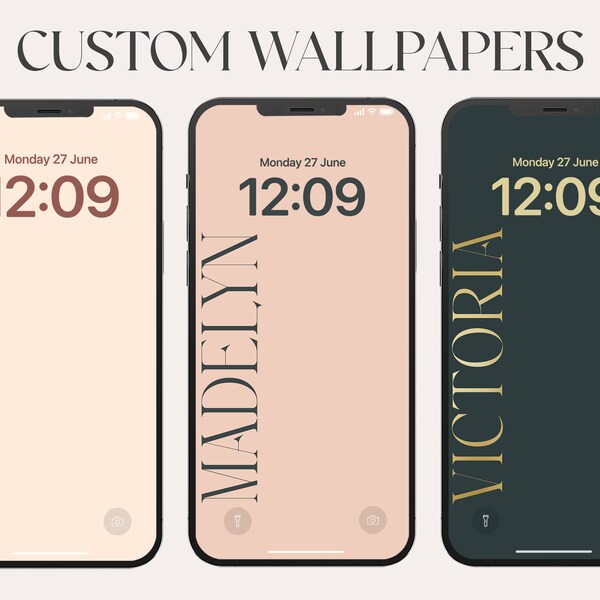 Custom Wallpaper - Etsy