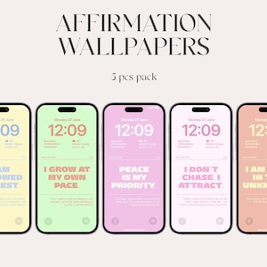 tägliche erinnerung, hohe Auflösung, iOS 16 , Affirmation Wallpaper, Digital Download, Motivation, Positive Zitate, iphone 16 pro max