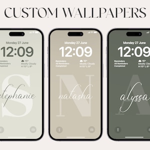 Sfondo personalizzato, alta risoluzione, verde oliva, sfondo estetico, download digitale, nome, iPhone 14 Pro, Samsung NOTE, personalizzazione