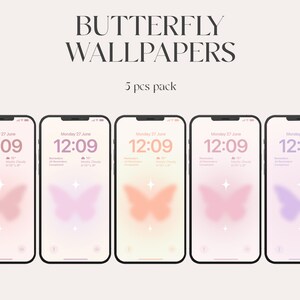 Download Y2k LV With Butterflies Wallpaper