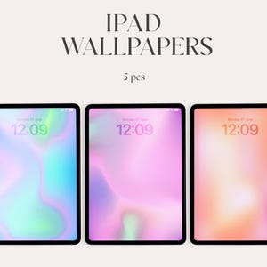 Aesthetic Gradient iPad Wallpaper Background, Aesthetic Wallpaper, Instant Download, abstract wallpaper, tablet, ipad pro, ipad air