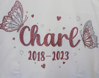 Charl design. Personalised Leavers Shirt 2024