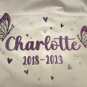 Charl design. Personalised Leavers Shirt 2024 image 8