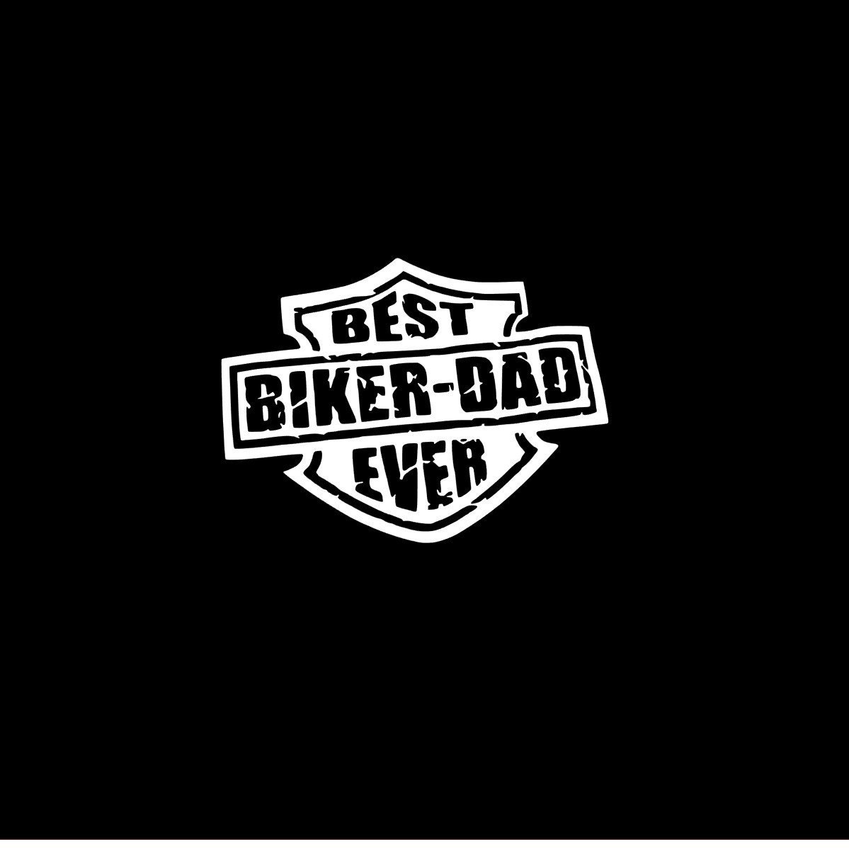 FREE SHIPPING Best Biker-dad Ever Vinyl Decal for Window, Car, Mirror ...