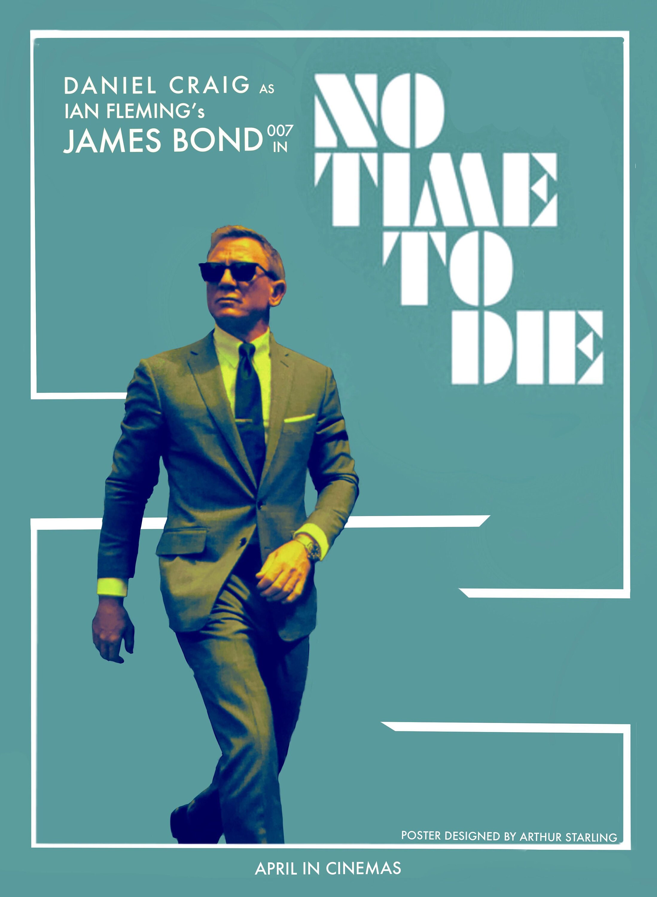 no time to die poster