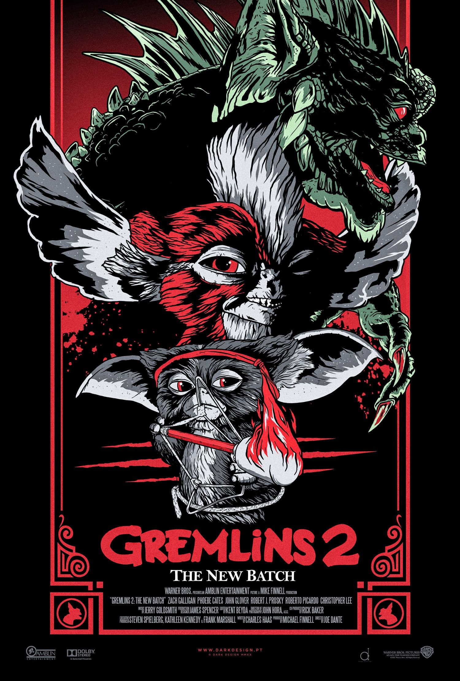 Gremlins 2 / Film Poster / Movie Poster / Wall Art / Movie Etsy