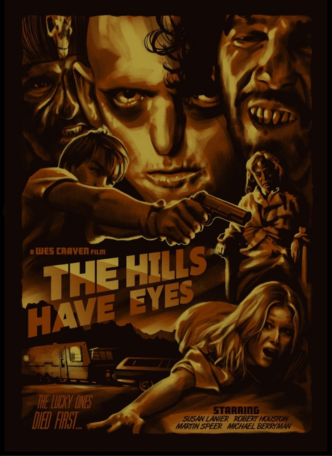 The Hills Have Eyes / Film Poster / Movie Poster / Wall Art / | Etsy