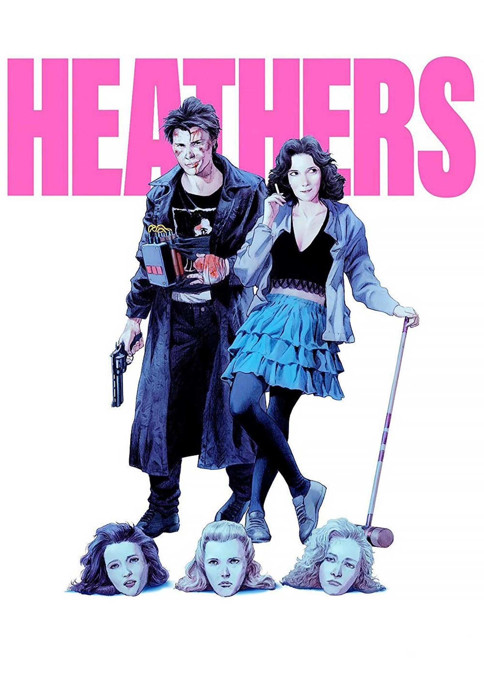 Heathers / Film Poster / Movie Poster / Wall Art / Movie Film | Etsy