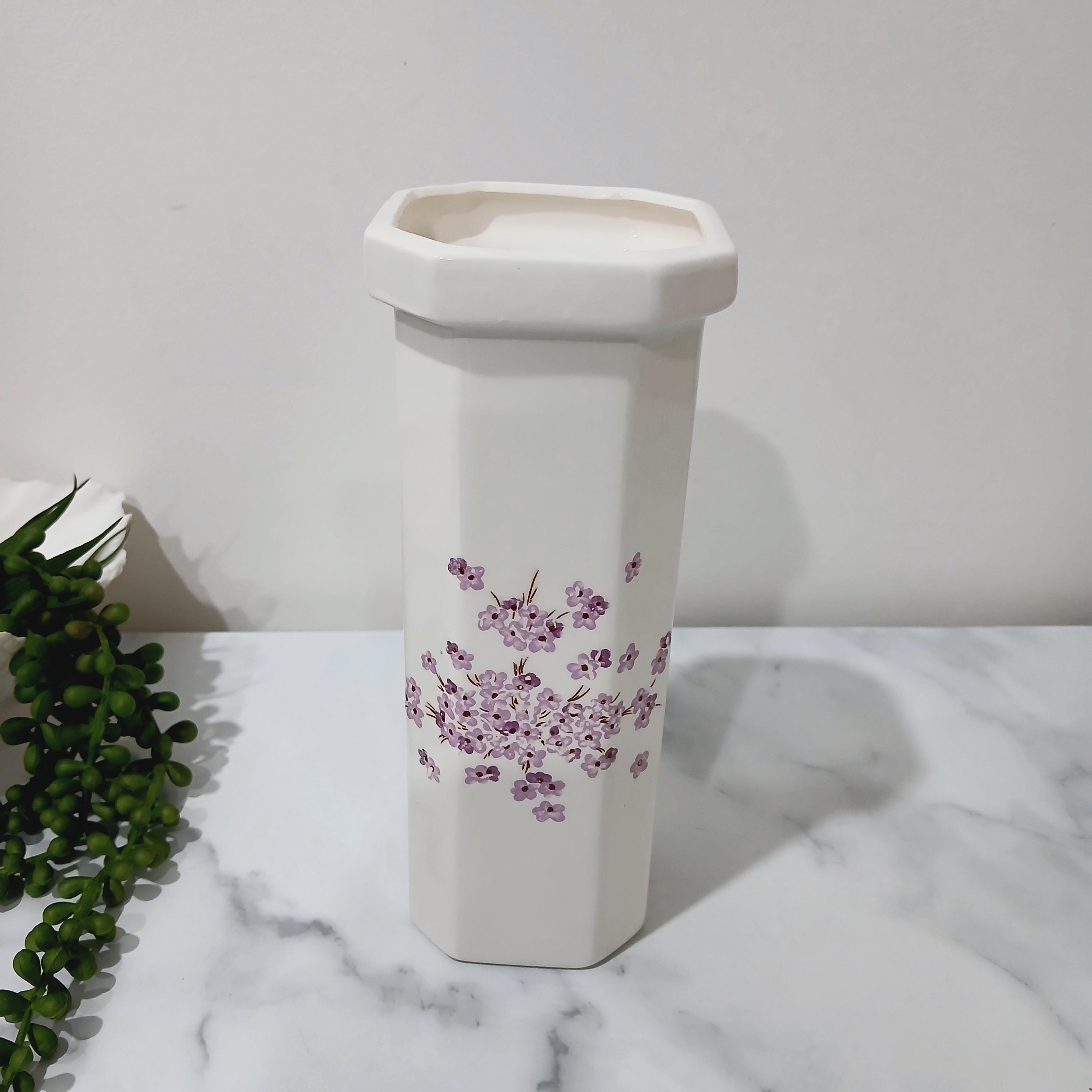 Vintage Oriental Japan Vase With Floral Design - Etsy Canada