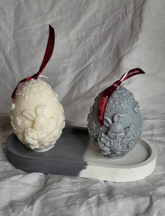3D Easter Egg Candle | Easter Decor | Egg Shaped Candle | Ostern | Osterdeko | Osterkerze | Kerze Ei | Spring Egg 3D | Easter Decoration