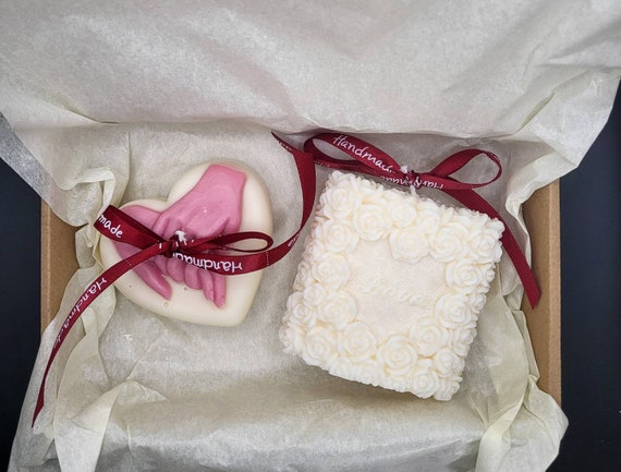 Valentines Candles | Valentines Gift Box | Gift Set for Valentines Day | Gift Box | Candle Gift Box | Love Candles | Gift for Her | Gift Set