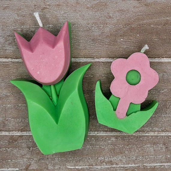 Flower Candle | Spring Candle | Tulip Candle | Home Decor | Flower Shaped Candles | Kerze | Kerzen | Dekorative Kerze | Decor Kerze