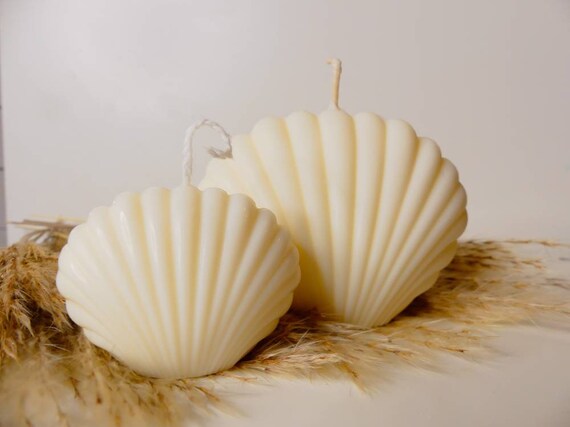 Mini Shell Candle| Mini Muschel Kerze| Große MuschelKerze| Big Seashell Candle| Sommer Kerze| Geschenk Idee| Candle Set| Candle Bundle