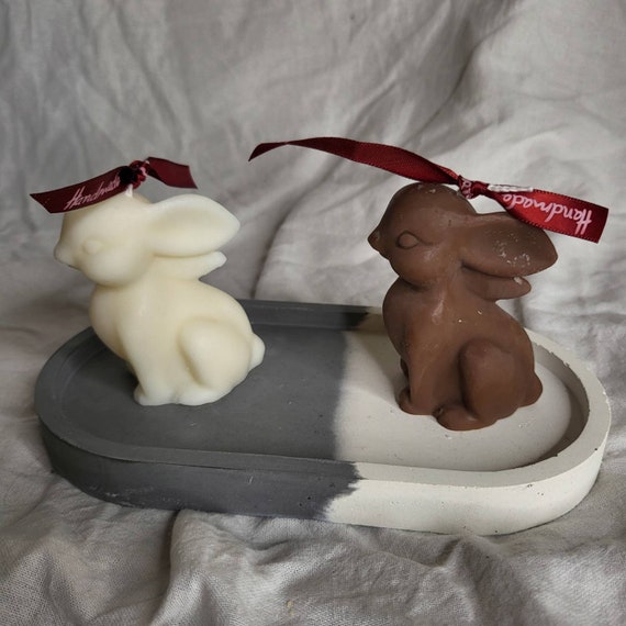 Hase Kerze | OsterDeko | OsterKerze | Ostern | Bunny Candle | Rabbit Candle | Easter Candle | Animal Candle | Hase Candle | Easter Bunny