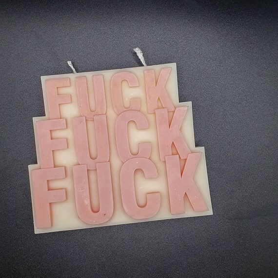 Unique Gift | Unique Candle | Triple Fuck | Fuck Candle | So many fucks | Fuck Fuck Fuck | Triple Fuck Candle | Fuck it Candle | Gift