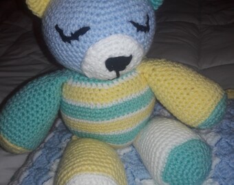 Sleepy Time Bear Pattern